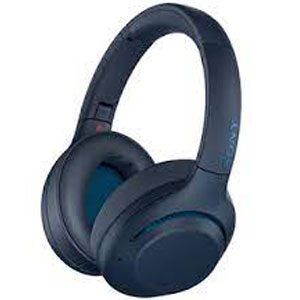 Sony WH-XB900N Wireless Bluetooth Noise Cancelling Extra Bass Headphones with 30 Hours Battery Life, Touch Control, Quick Attention Mode, Headset with mic for Phone Calls with Alexa - (Blue)