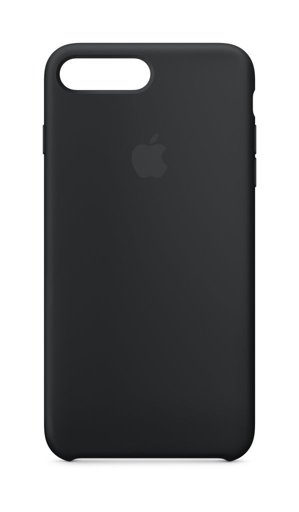 Apple Silicone Mobile Case for iPhone 8 Plus/iPhone 7 Plus, Black MQGW2ZM/A - Image 2