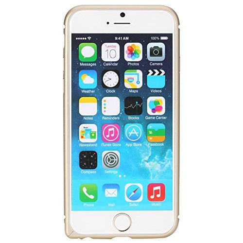 ROCK Arc Slim Guard Series Mobile Case for iPhone 6/6s, Gold