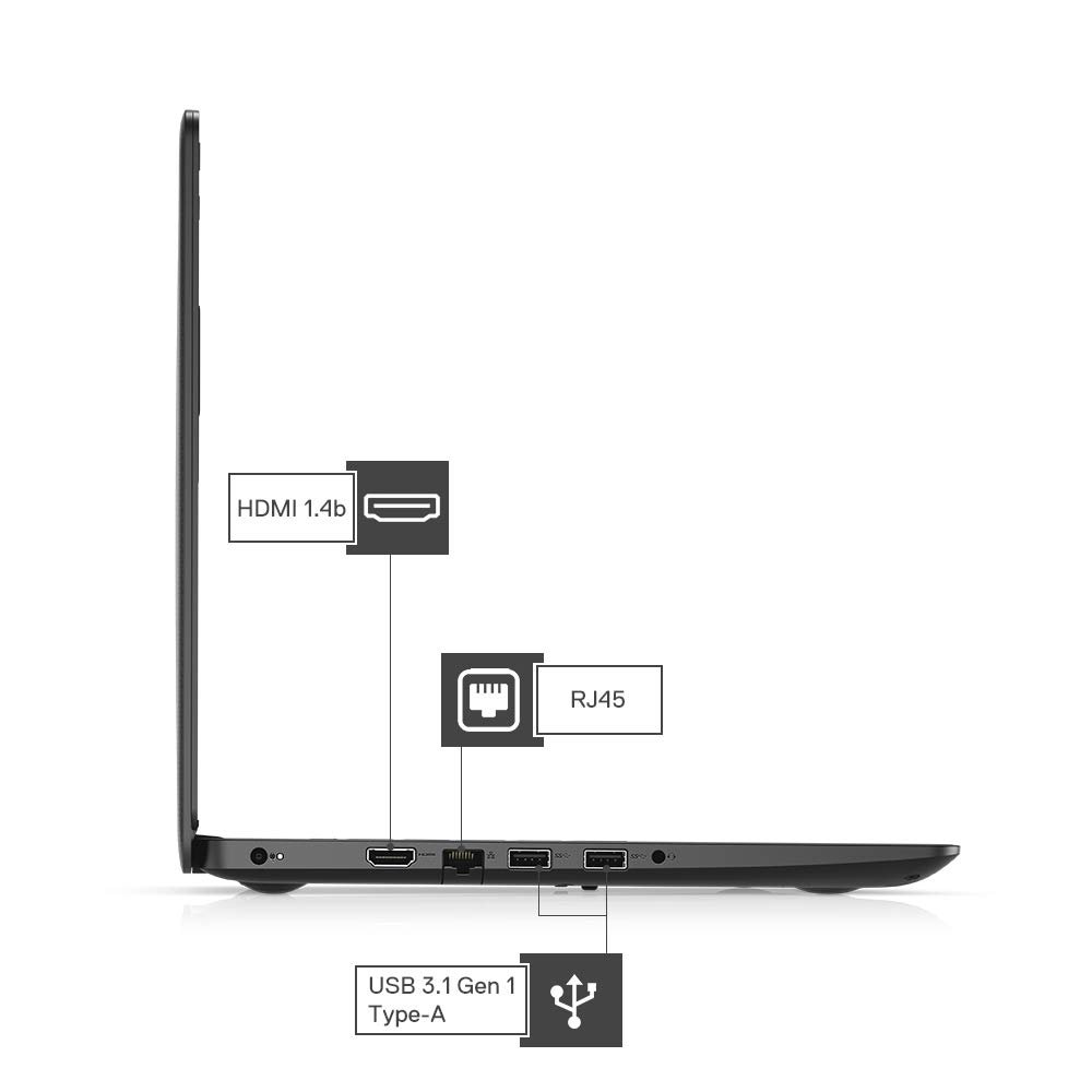 Dell Vostro 3491 Laptop (10th Gen Intel Core i3-1005G1/4GB/1TB HDD/Intel UHD Graphics/Windows 10/MSO/HD), 35.56 cm (14 inch) - Image 3