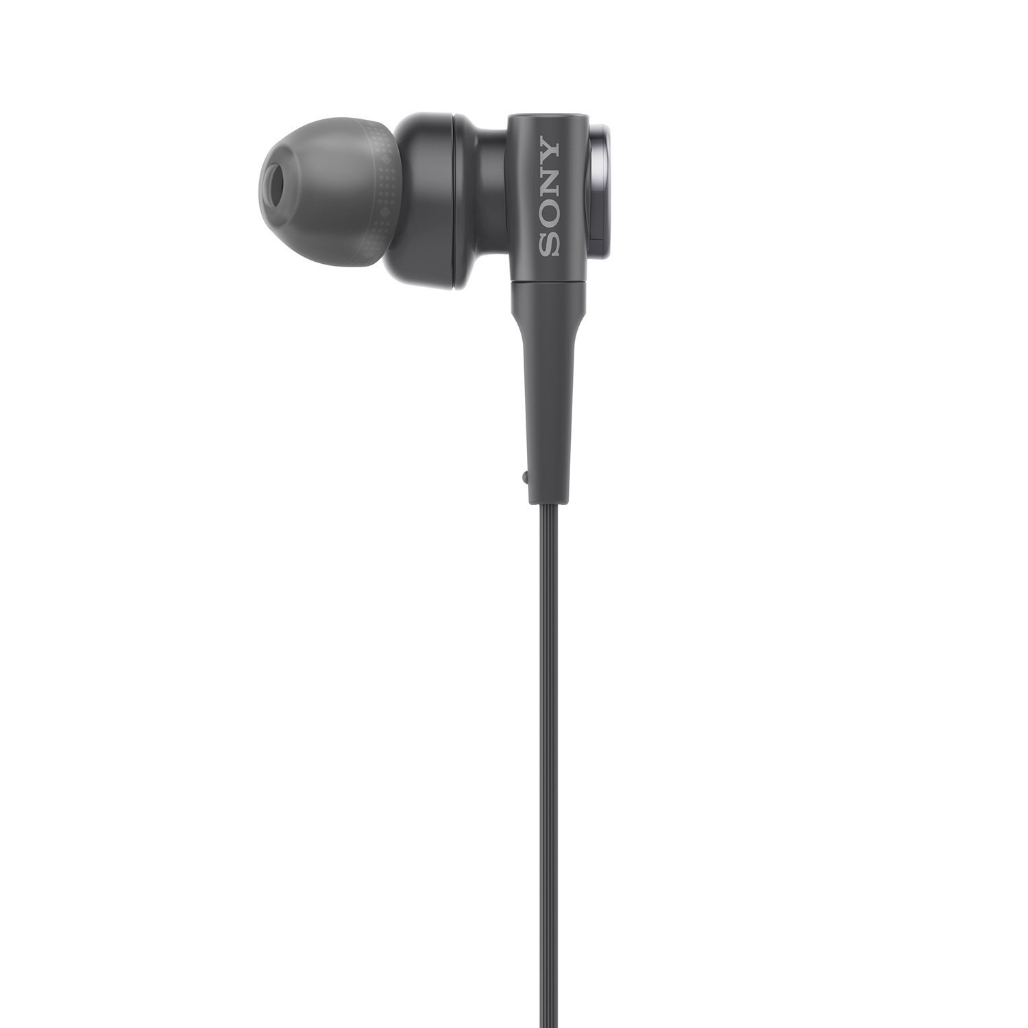 Sony MDR-XB55AP Wired Earphone, Black - Image 3