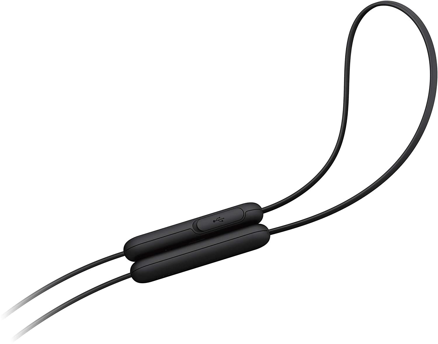 Sony WI-C200 Wireless In-Ear Headphones with 15 Hours Battery Life, Quick Charge, Magnetic Earbuds for Tangle Free Carrying, Metallic Finish, Bluetooth ver. 5.0, Headset with mic for phone calls (Black) - Image 4