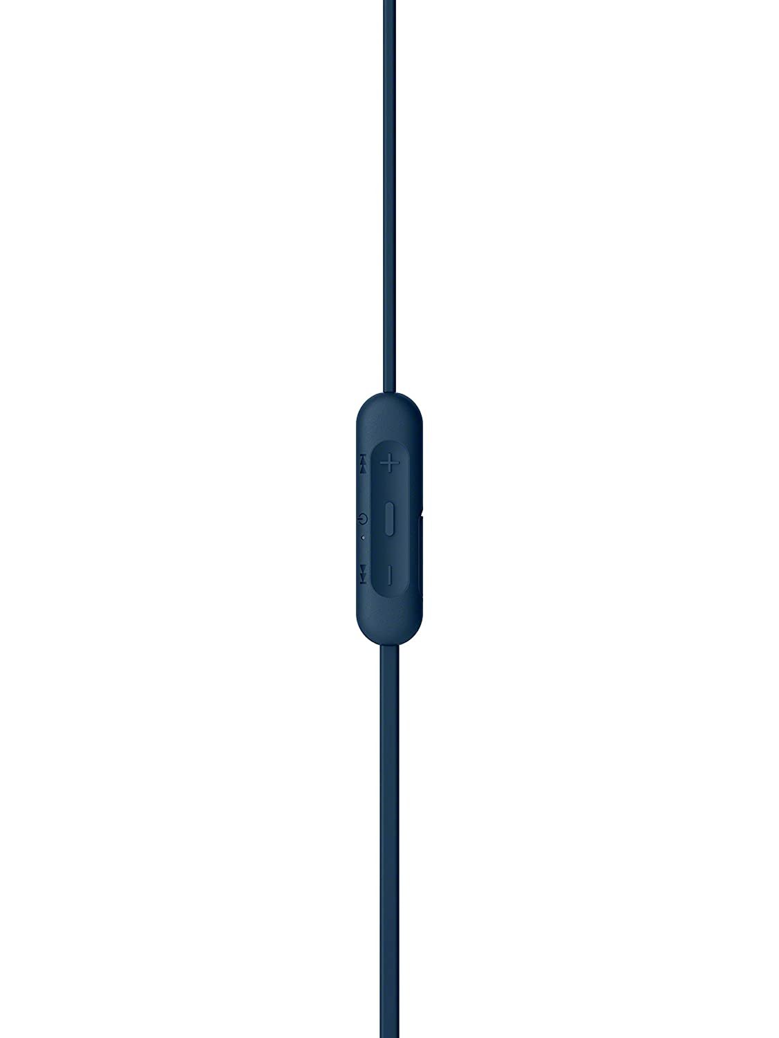 Sony WI-XB400 Wireless Extra Bass in-Ear Headphones with 15 Hours Battery Life, Quick Charge, Magnetic Earbuds, Tangle Free Cord, Bluetooth Ver 5.0, Headset with Mic for Phone Calls - (Blue) - Image 4