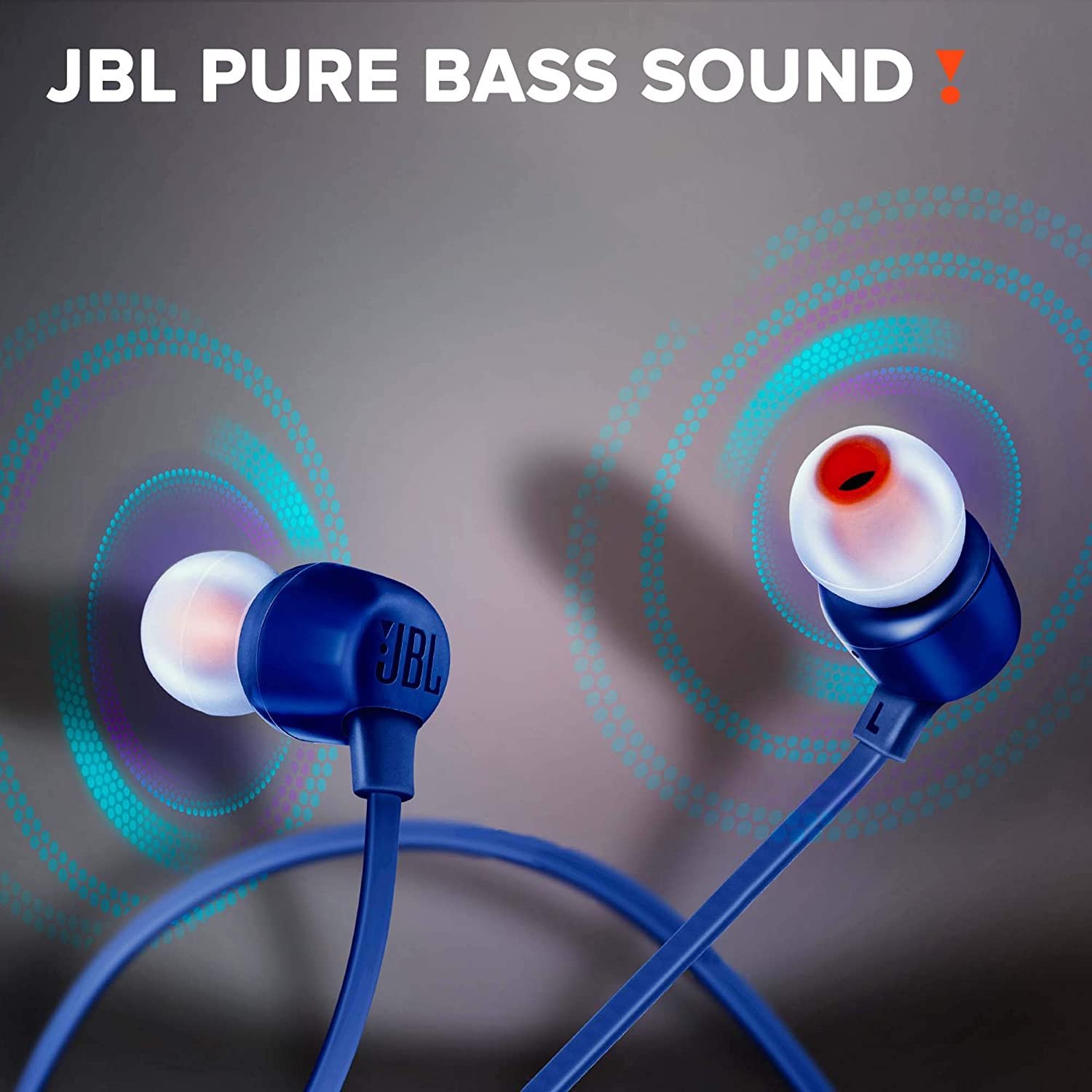 JBL Tune 165BT Wireless Earphone, Blue - Image 2