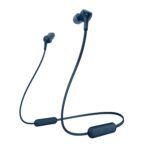 Sony WI-XB400 Wireless Extra Bass in-Ear Headphones with 15 Hours Battery Life, Quick Charge, Magnetic Earbuds, Tangle Free Cord, Bluetooth Ver 5.0, Headset with Mic for Phone Calls - (Blue)