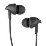 boAt BassHeads 100 In-Ear Wired Earphones With Super Extra Bass, In-line Mic, Hawk Inspired Design and Perfect Length Cable, Black
