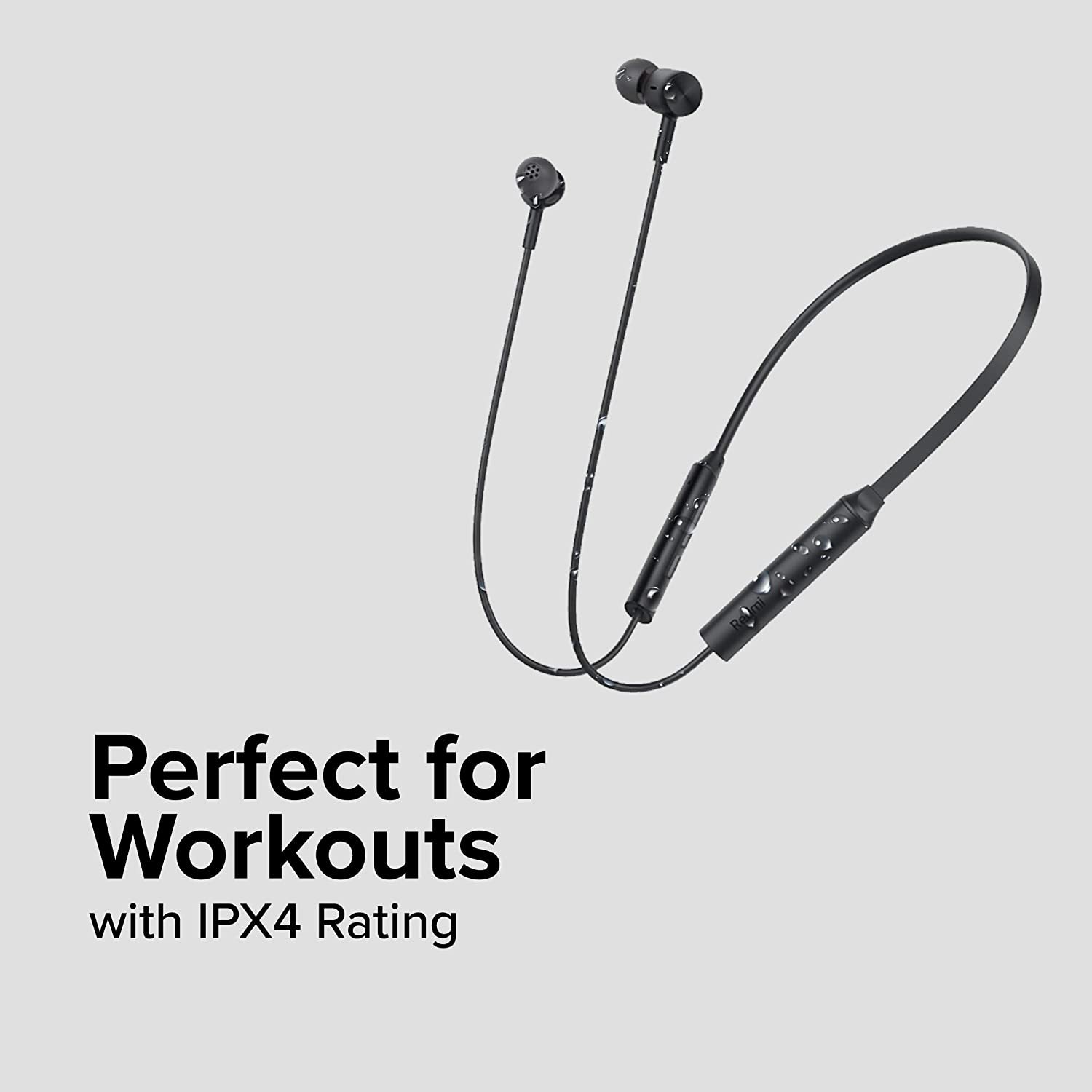 Redmi SonicBass Wireless Earphone, Black - Image 3
