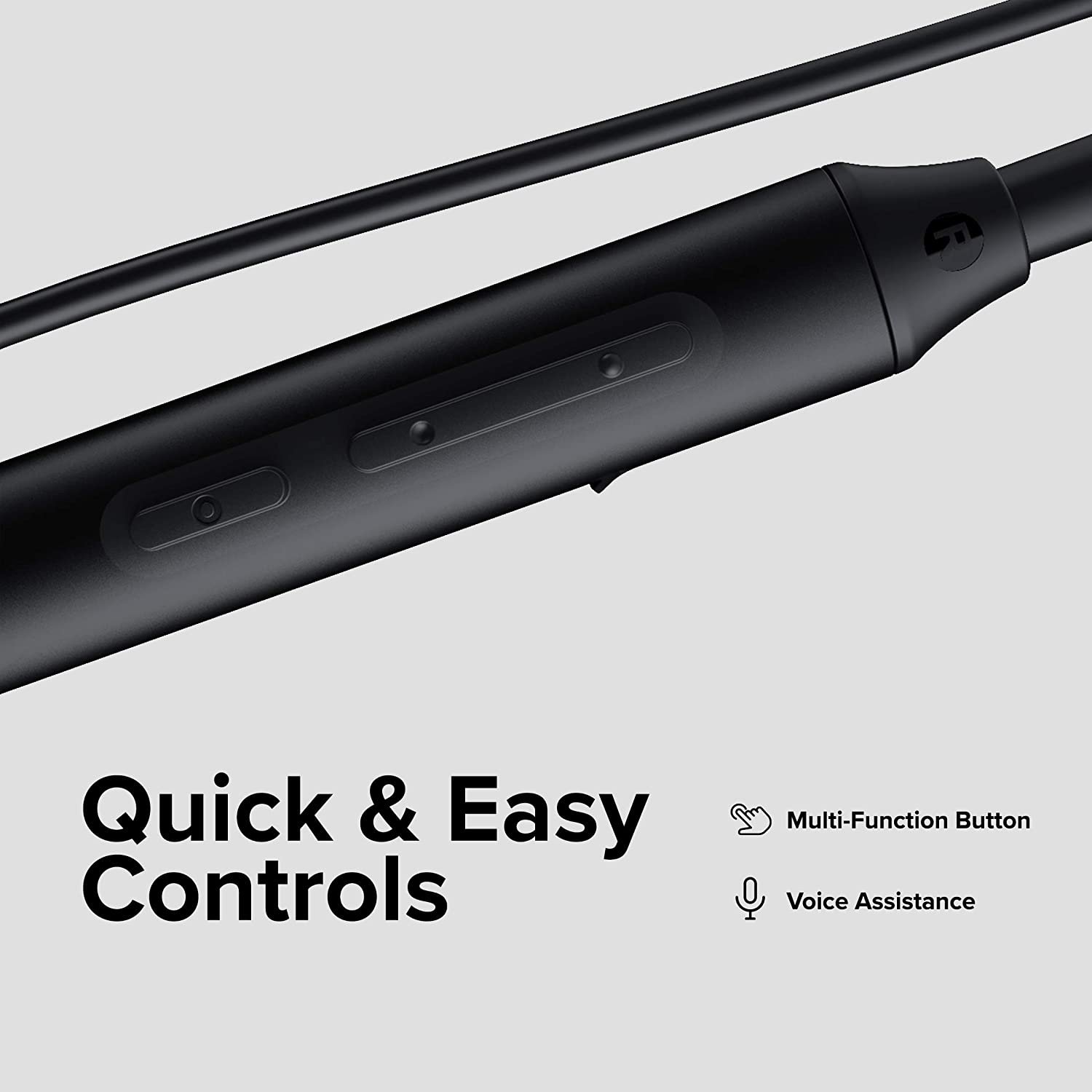 Redmi SonicBass Wireless Earphone, Black - Image 2