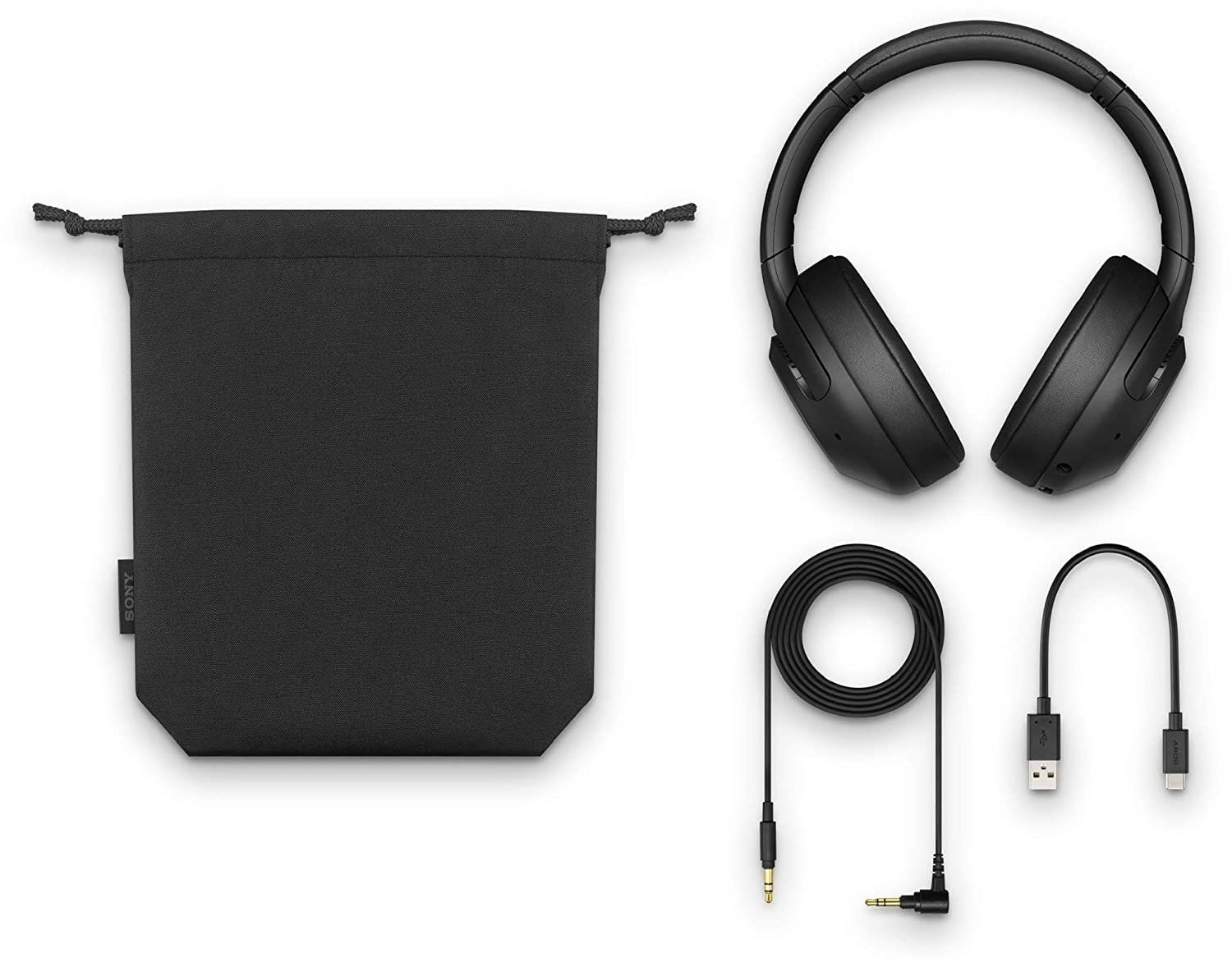 Sony WH-XB900N Wireless Bluetooth Noise Cancelling Extra Bass Headphones with 30 Hours Battery Life, Touch Control, Quick Attention Mode, Headset with mic for Phone Calls with Alexa - (Black) - Image 5