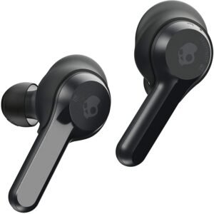 Skullcandy Indy Truly Wireless Earbuds with Dual Microphones with Active Noise Reduction, Black