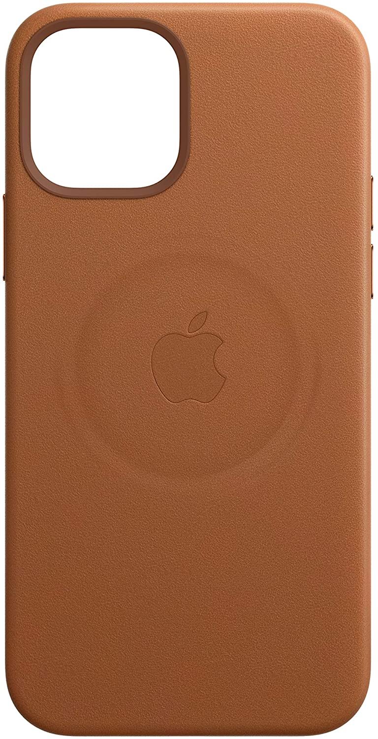 Apple iPhone 12 Pro Max Leather Case with MagSafe - Saddle Brown - Image 5