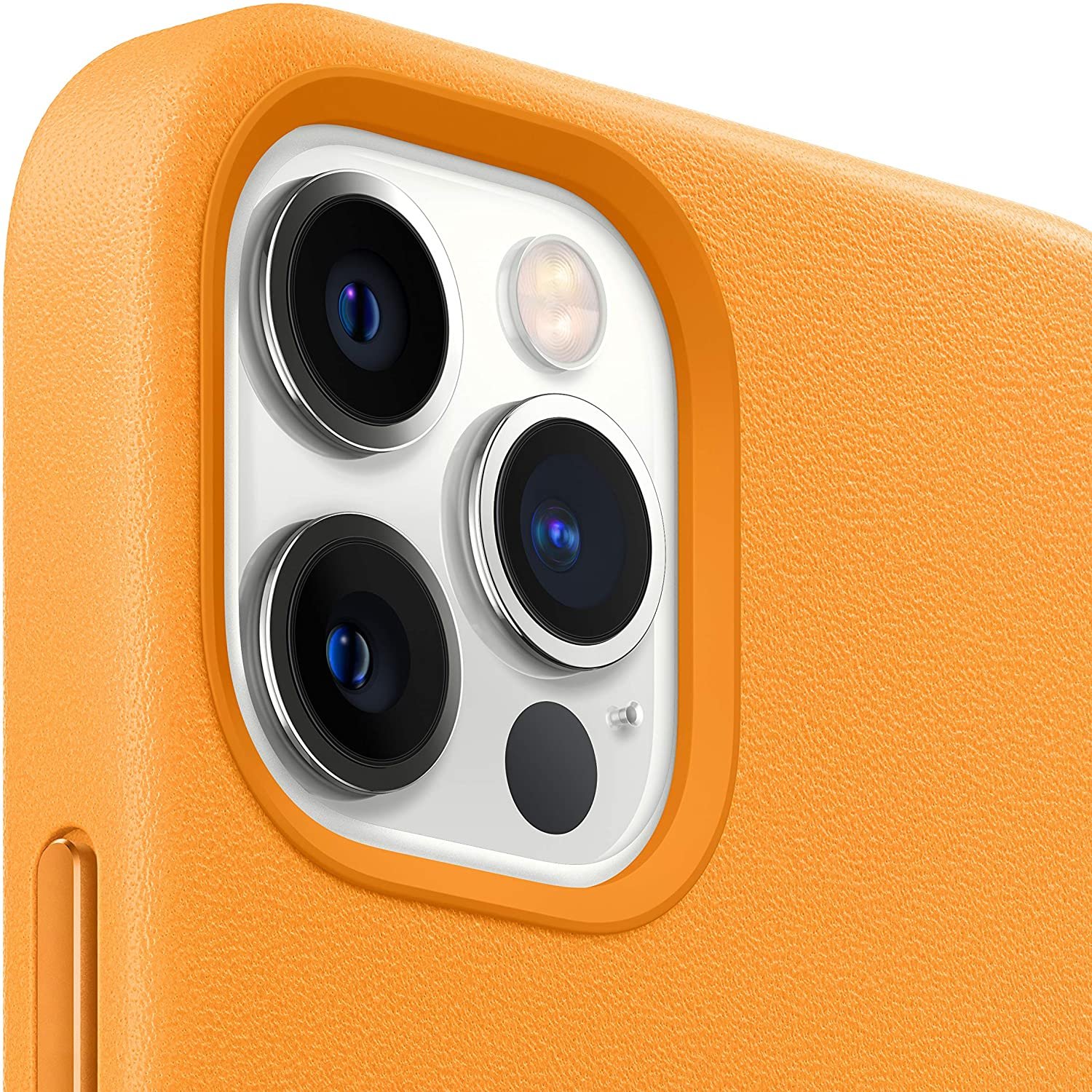 Apple iPhone 12 Pro Max Leather Case with MagSafe - California Poppy - Image 3