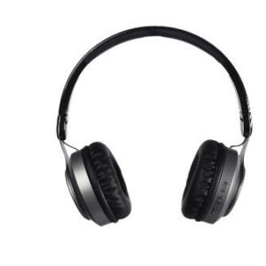 Reconnect RAWHB1001 Bluetooth Headphone, Foldable Design, 5 Hrs Playback time, Multi-Connectivity - Bluetooth & Aux-In, Black