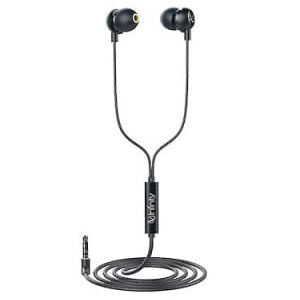 Infinity (JBL) Wynd 220 in-Ear Deep Bass Headphones with Mic Black