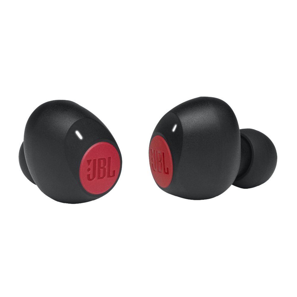 JBL T115TWS True Wireless Headphone with Built-in Mic, 21 Hours Combined Playtime, Dual Connect and Bluetooth 5.0 (Red) - Image 4