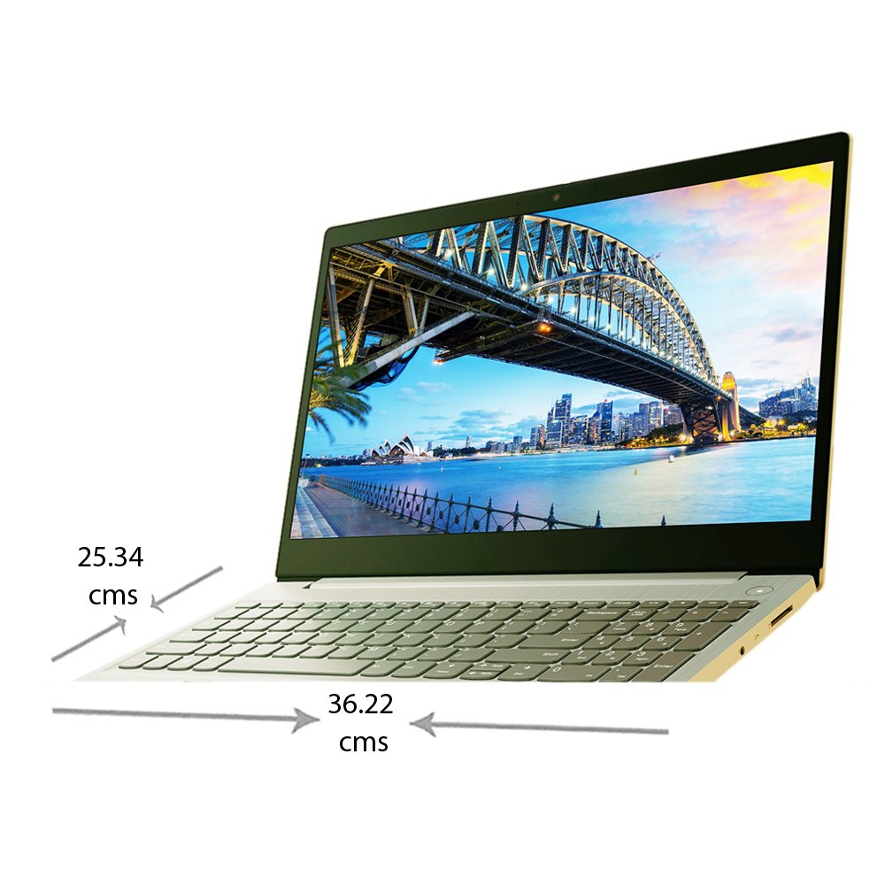 Lenovo 7VIN Ideapad Slim 3 Laptop (10th Gen Intel Core i3-1005G1/4 GB/1 TB HDD/Intel UHD Graphics/Windows 10/MSO/FHD), 39.62 cm (15.6 inch) - Image 3