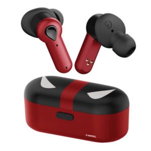 Reconnect Marvel Dead pool True Wireless Earphone, Sweat and water resistant IPX4, 12hrs playtime, 500mah Battery, Siri/Alexa/GoogleOk compatible, Earbuds - DTWS101 DP