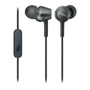 Sony MDR-EX255AP Wired Earphone, Black
