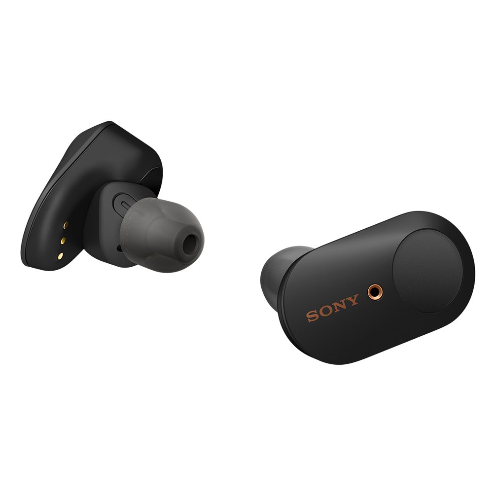 Sony WF-1000XM3 Truly Wireless Bluetooth In-Ear Headphones with Battery Life 32 hours, Alexa voice control and mic for phone calls – True Wireless Industry Leading Active Noise Cancellation (Black) - Image 3