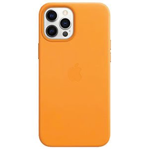 Apple iPhone 12 Pro Max Leather Case with MagSafe - California Poppy