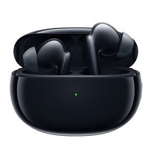 Oppo Enco X ET151 True Wireless Noise Cancellation Earphones, Black