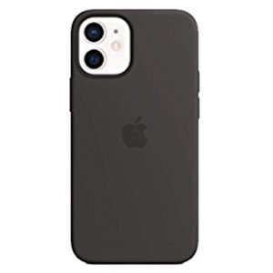 Apple iPhone 12 mini Silicone Case with MagSafe - Black
