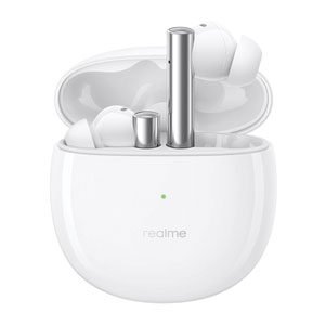 realme Buds Air 2 Truly Wireless Earbuds with Active Noise Cancellation (ANC), Bluetooth 5.2, Smart Detection Sensor, RMA2003 (White)