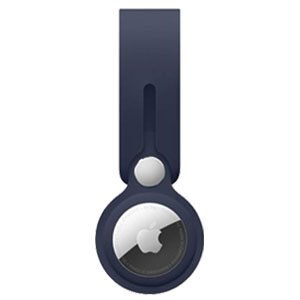 Apple AirTag Loop (Made with Durable Polyurethane Material, Lightweight, MHJ03ZM/A, Deep Navy)