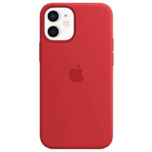 Apple iPhone 12 mini Silicone Case with MagSafe - (PRODUCT)RED