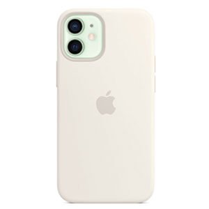 iPhone 12 & 12 Pro Silicone Case with MagSafe - White