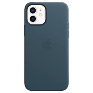 Apple iPhone 12 mini Leather Case with MagSafe - Baltic Blue