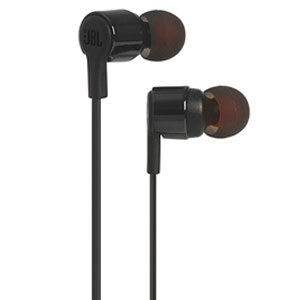 JBL T210 Wired Earphone, Black