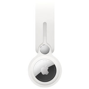 Apple AirTag Loop (Made with Durable Polyurethane Material, Lightweight, MX4F2ZM/A, White)