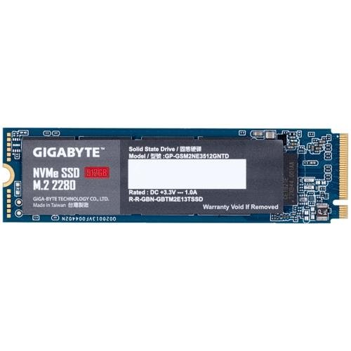 GIGABYTE NVME SSD 512GB M.2 2280 PCIE NVME