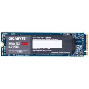 GIGABYTE NVME SSD 512GB M.2 2280 PCIE NVME