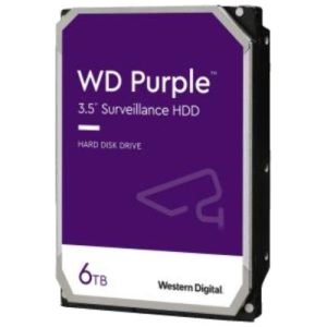 Western Digital WD 6TB Purple Surveillance Hard Drive